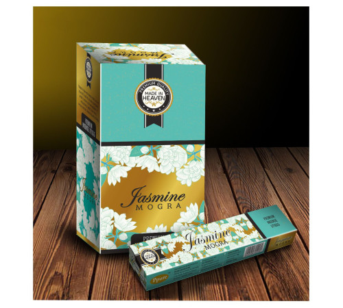 Ароматичні палички Жасмин Могра MADE IN HEAVEN Jasmine Mogra