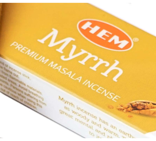 Ароматичні палички Мірра HEM Masala Myrrh