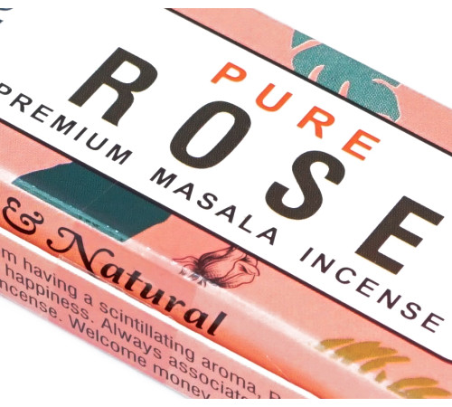 Ароматичні палички Троянда Namaste India Pure Rose