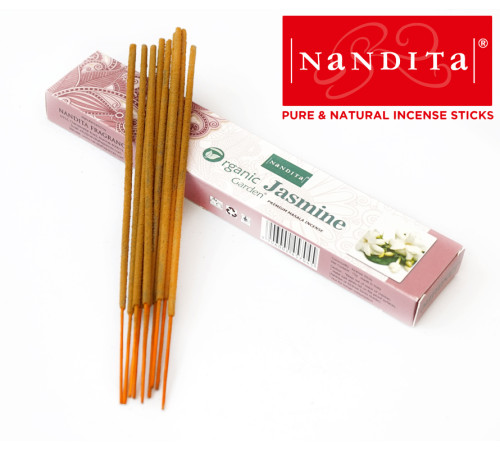 Ароматичні палички Жасмин Nandita Organic Jasmine