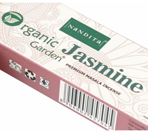 Ароматичні палички Жасмин Nandita Organic Jasmine