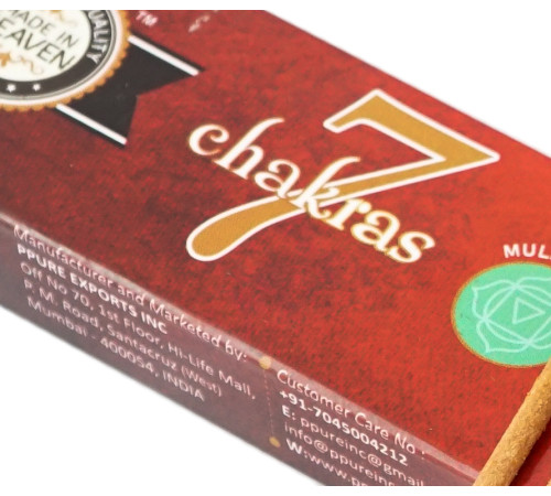 Ароматичні палички 7 Чакр MADE IN HEAVEN 7 Chakras