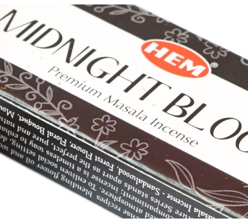 Ароматичні палички Опівнічна Квітка HEM Masala Midnight Bloom