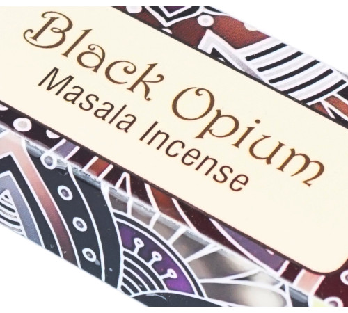Ароматичні палички Чорний опіум Namaste India Black opium