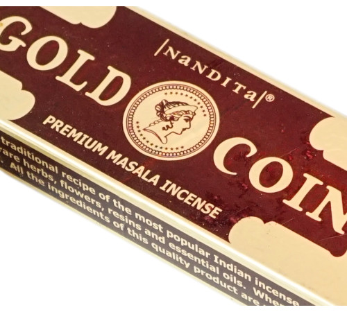 Ароматичні палички Золота Монета Nandita Gold Coin