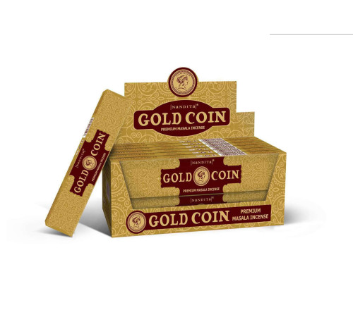 Ароматичні палички Золота Монета Nandita Gold Coin