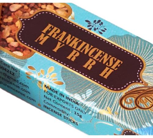 Ароматичні палички Ладан з Міррою Made in Heaven Frankincense Myrrh