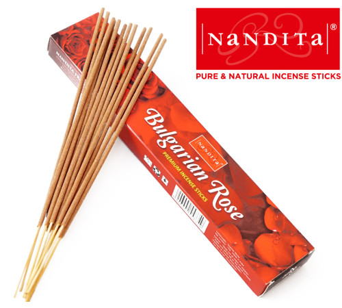 Ароматичні палички Болгарська Троянда Nandita Bulgarian Rose