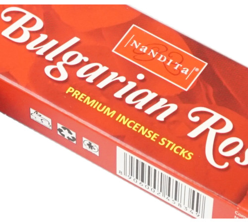 Ароматичні палички Болгарська Троянда Nandita Bulgarian Rose