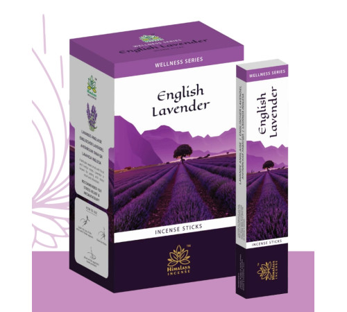 Ароматичні палички Англійська лаванда Himalaya Wellness English Lavender