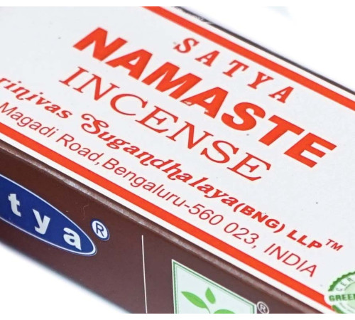 Ароматичні палички Намасте Satya Namaste