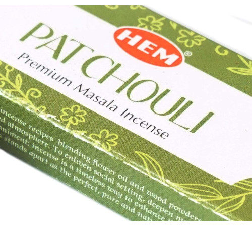 Ароматичні палички Пачулі HEM Masala Patchouli