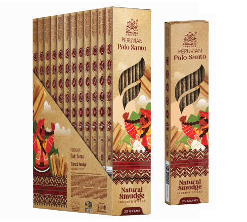 Ароматичні палички Перуанське Пало Санто Himalaya Smudge Peruvian Palo Santo