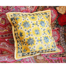 Індійська наволочка Жовта