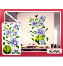 3D Декор - інсталяція КВІТИ WX-9906
