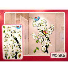 3D Декор - інсталяція КВІТИ WX-9905