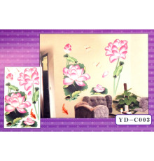 3D Декор - інсталяція ЛОТОСИ YD-C003