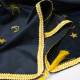 Скатертина для ворожіння оксамит з принтом Зірки золото
