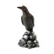Свічка Ворон на черепах Чорна