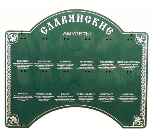 Стенд Славянский на 12 талисманов