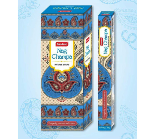 Ароматичні палички Наг Чампа Sandesh Nag Champa