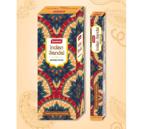 Ароматичні палички Індійський сандал Sandesh Indian Sandal