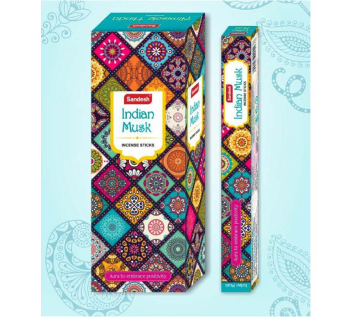 Ароматичні палички Індійський муск Sandesh Indian Musk