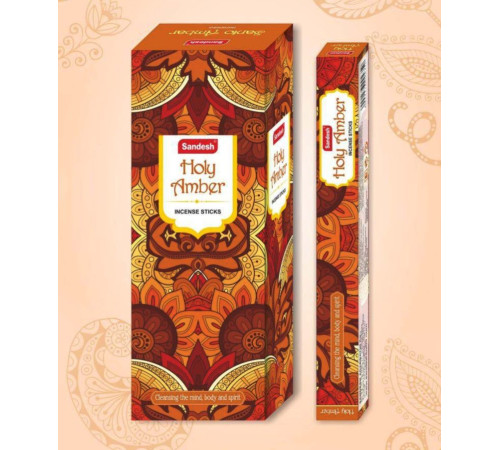 Ароматичні палички Святий бурштин Sandesh Holy Amber